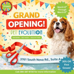 Grand Opening Celebration at Pet Evolution Port Orange