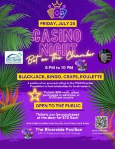 Bet on the Chamber – Casino Night