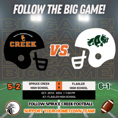 Spruce Creek Football: Flagler High School Bulldogs Vs. Hawks