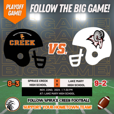 Spruce Creek Vs. Lake Mary High School Playoffs